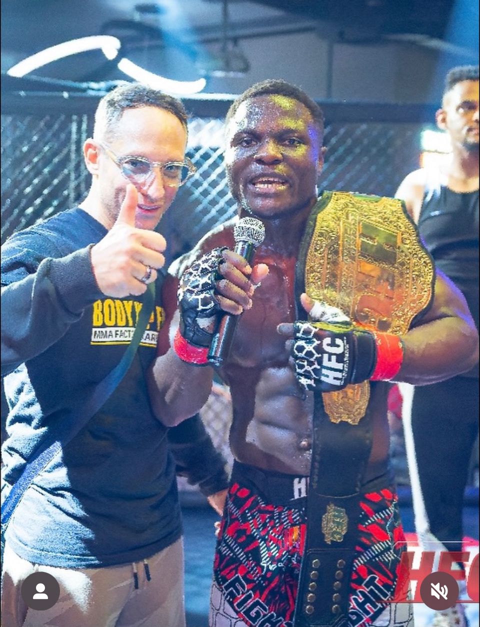 Giresse Tsagué, champion HFC